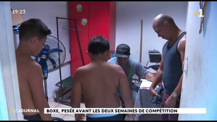 Boxe : pesée avant les deux semaines de compétition