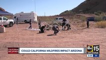 Arizona preparing to take in California residents amid wildfires