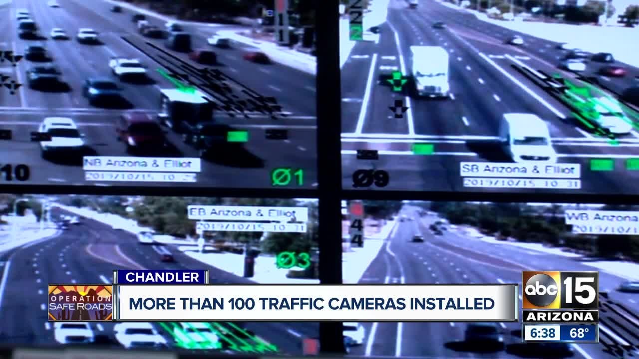 More than 100 traffic cameras installed in Chandler to enforce pedestrian, biker safety