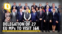 Delegation of EU MPs Reach Delhi Airport Ahead of J&K Visit