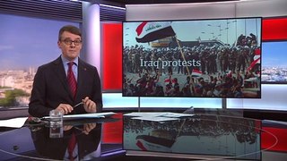 Iraq protests 40 dead as mass unrest descends into violence - BBC News