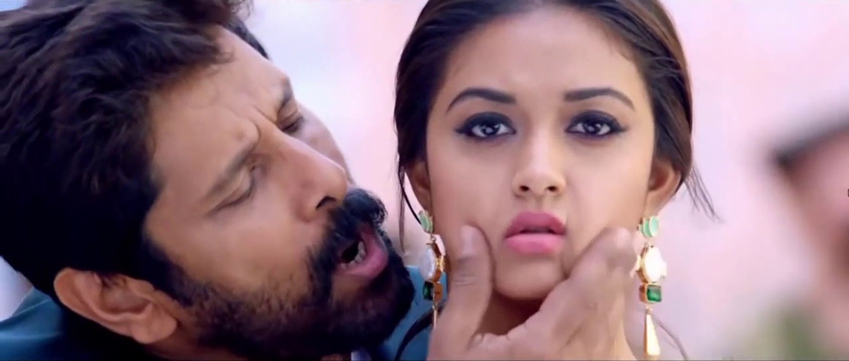 keerthi suresh Lips Scene