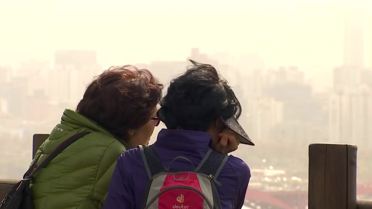 [날씨] 황사 영향 미세먼지↑...전국 곳곳 '주의보' / YTN