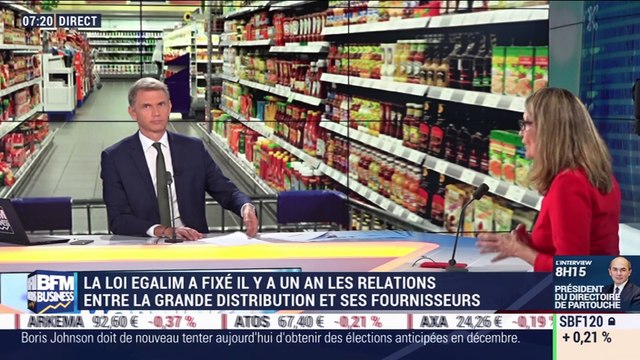 Loi EGalim: consommateurs perdants, consommation en baisse et PME fragilisées, Sophie Primas - 29/10