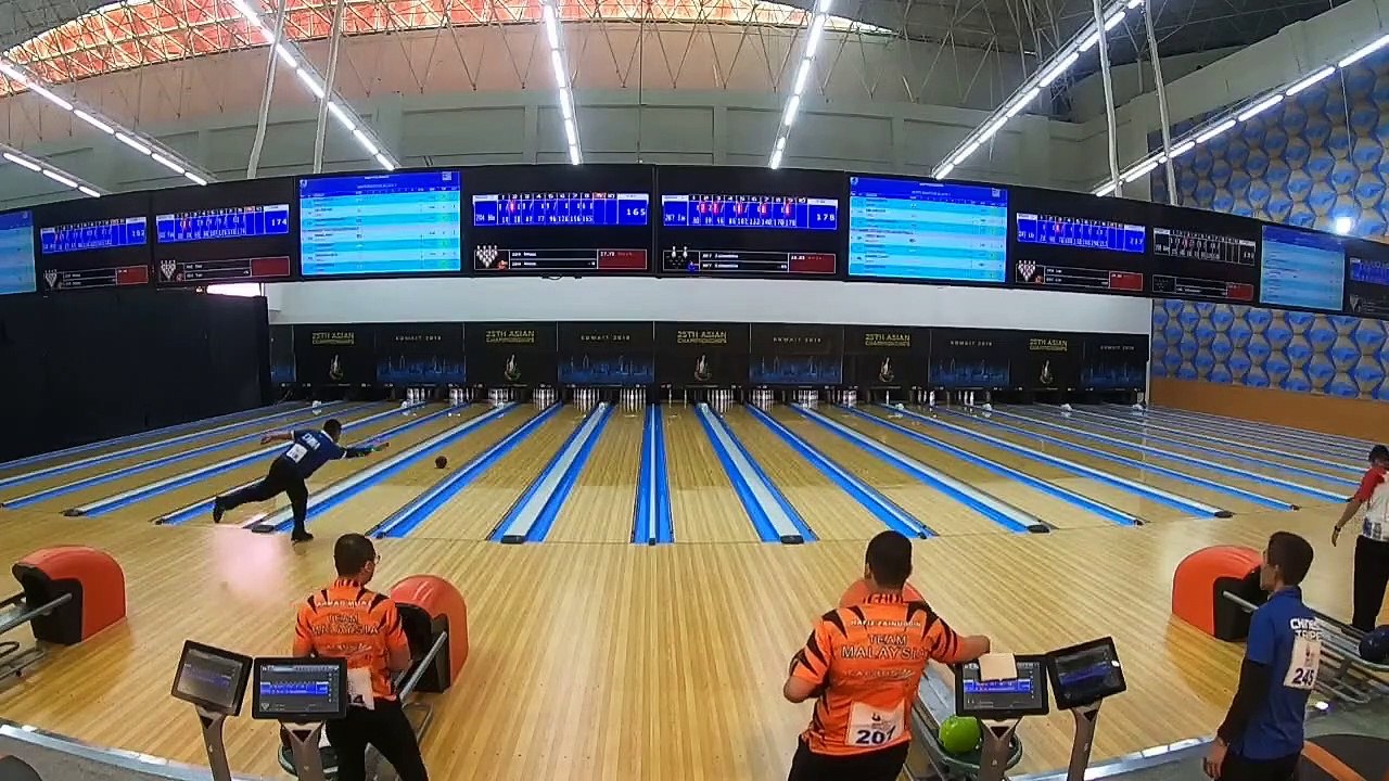 Masters Block 1 - Lanes 33-40 - 25th Asian Tenpin Bowling Championships 2019