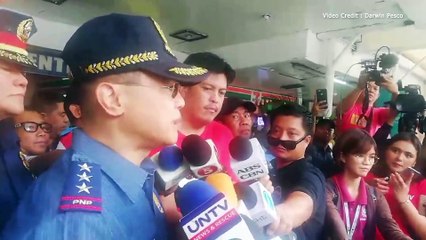 WATCH : Gamboa inspects bus terminal