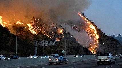 Incêndios na Califórnia: Fogo está a chegar à cidade de Los Angeles