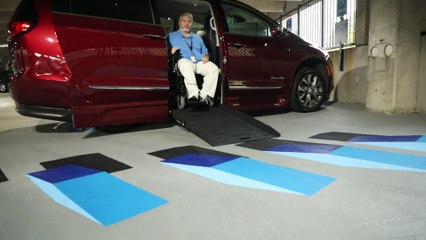 FCA BraunAbility 3D Parking Spaces
