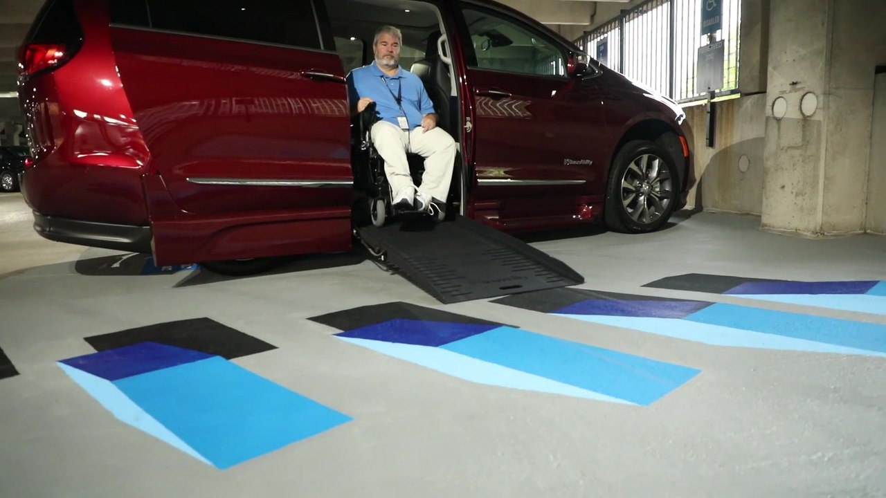 FCA BraunAbility 3D Parking Spaces
