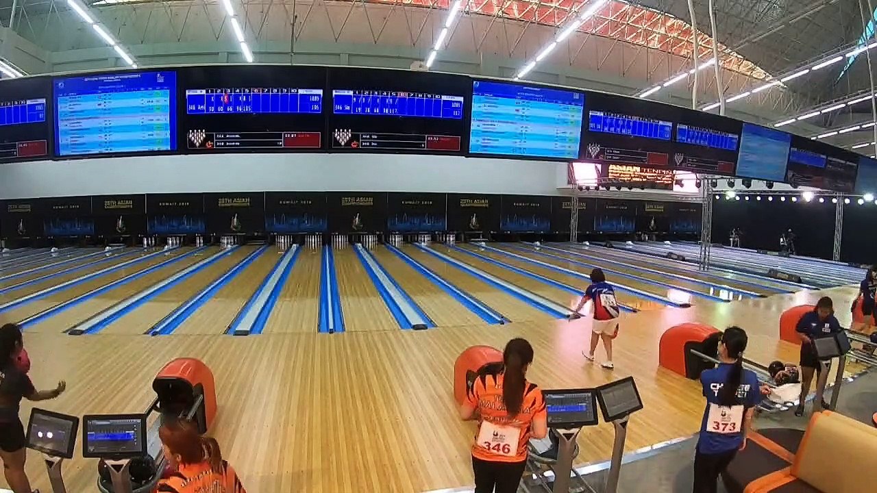 Masters Block 1 - Lanes 11-18 - 25th Asian Tenpin Bowling Championships 2019