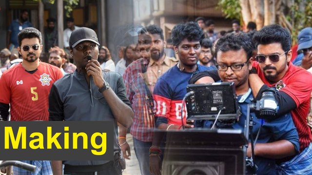 Bigil Making Scenes : பிகில் பட செட்டில் நடந்த கூத்து-வீடியோ