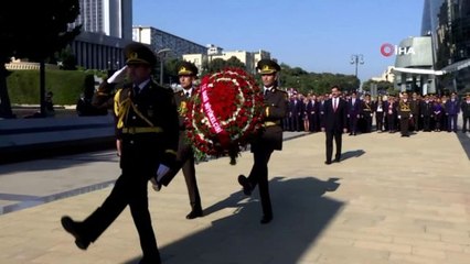 Cumhuriyetin 96. yıl dönümü Azerbaycan'da coşkuyla kutlanıyor