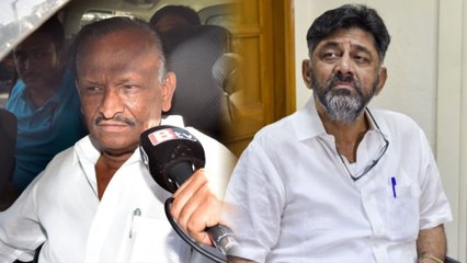 MTB Nagaraj welcomed Congress leader D.K.Shivakumar for the by election fight | Oneindia Kannada