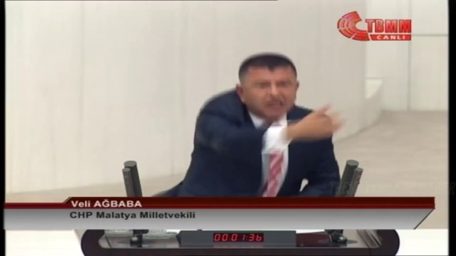 MECLİSTE KAVGA-CHP MALATYA MİLLETVEKİLİ VELİ AĞBABA MECLİSTE AKP'Lİ VEKİLLERİ BEDDUA YAĞDIRDI-24 EKİM 2019