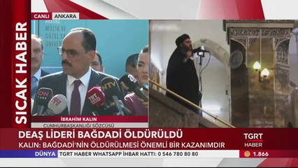 İbrahim Kalın: “DEAŞ En Çok İslam’a Zarar Vermiştir”