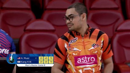 Masters Block 1 - TV Lanes - 25th Asian Tenpin Bowling Championships 2019