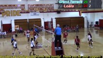 Grand Terrace Titans Loara Saxons Girls Volleyball 10-24-19