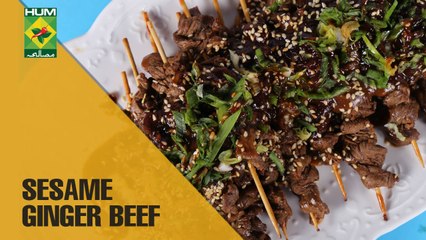 Sesame Ginger Beef | Food Diaries | Masala TV Show | Zarnak Sidhwa