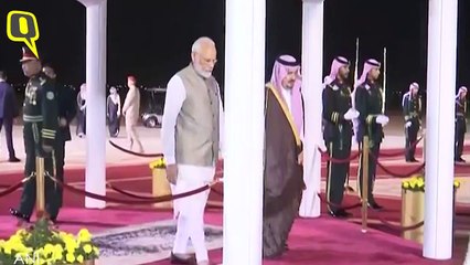 Скачать видео: PM Modi Meets King of Saudi Arabia & Energy Min Abdulaziz Salman