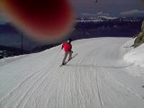 moi au ski en mode jme la raconte lol