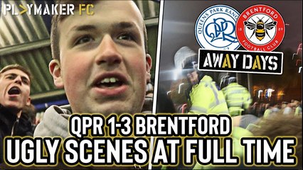 Away Days | QPR 1-3 Brentford: Tensions run high on and off the pitch in West London Derby
