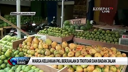 Penertiban PKL di Trotoar Kramat Jati: Aliran Listrik Bakal Diputus
