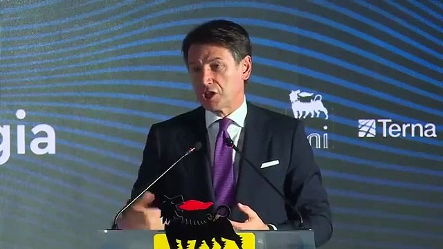 Il premier Giuseppe Conte a Marina di Ravenna alla presentazione del progetto ENI “ISWEC” (28.10.19)