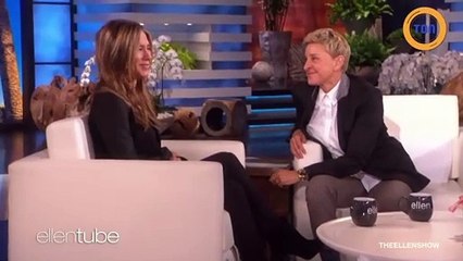 Le bisous torride entre Ellen DeGeneres et Jennifer Aniston
