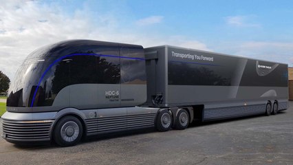 [기업] 현대차, 수소 전용 트럭 콘셉트카 공개 / YTN