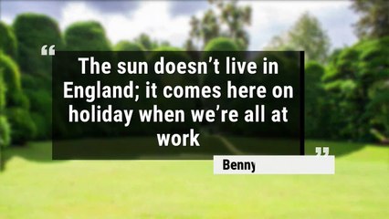 Funniest Quotes About Being English
