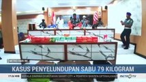 Lanal Palembang Gagalkan Penyelundupan 79 Kg Sabu Asal Malaysia