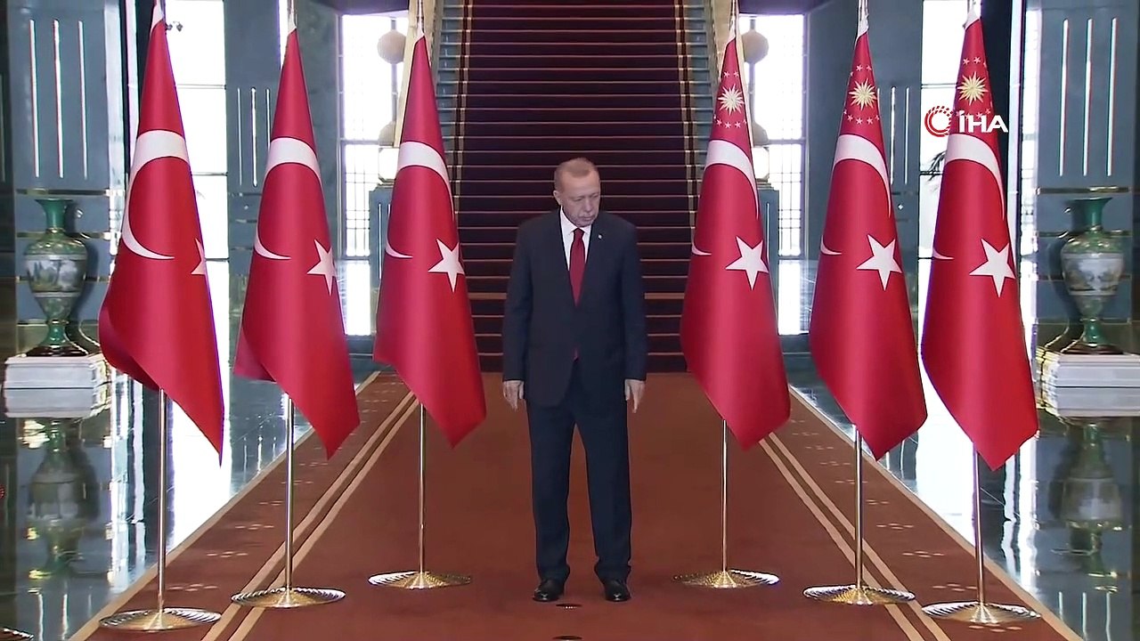 Cumhurbaşkanı Erdoğan, Beştepe'de Tebrikleri Kabul Etti