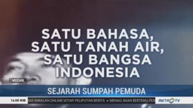 Sejarah Lahirnya Sumpah Pemuda