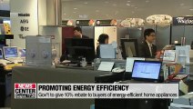 Buyers of energy-efficient home appliances to get 10% rebate