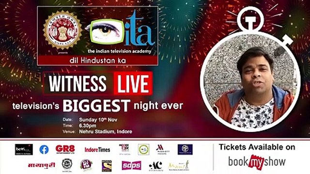 Kiku Sharda performing LIVE in ITA Awards, Indore on November 10