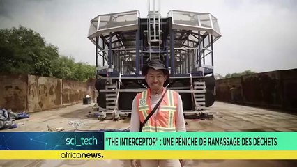 "The interceptor": la péniche de ramassage des déchets plastiques [Sci-tech]