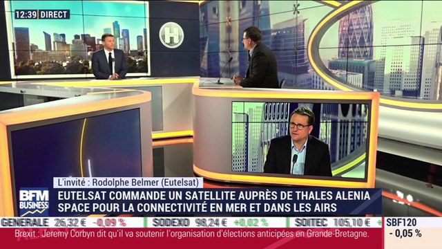 Eutelsat commande un satellite auprès de Thales Alenia Space pour la connectivité en mer et dans les airs - 29/10