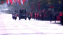 Vatan caddesi'nde 29 ekim cumhuriyet bayramı resmi geçit töreni aktüel görüntüler