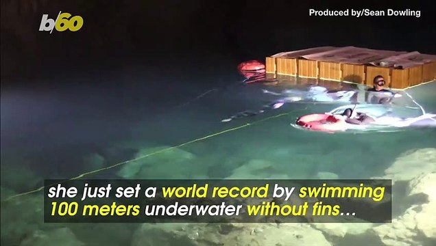 Just Keep Swimming! Turkish Diver Sets World Record in Cave Diving Without Fins