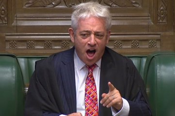 "Ooorder!"  Speaker of the House John Bercow tritt ab