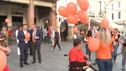 Vara acude al acto por el Dia Internacional contra el Ictus en Mérida