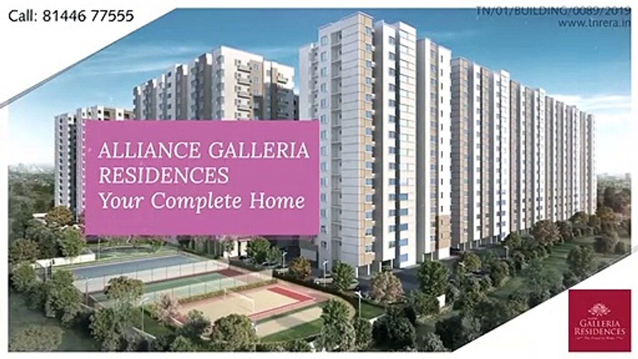 Alliance Galleria - flats for sale in Pallavaram Chennai