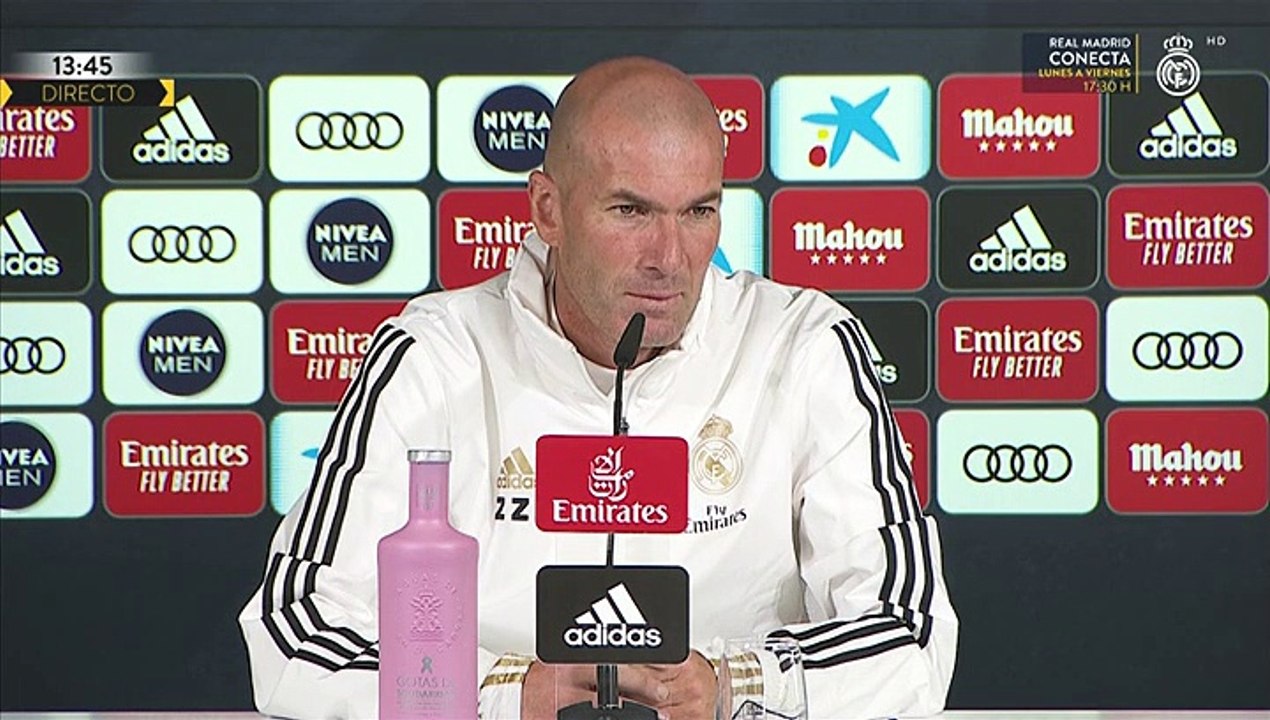 Zidane: "Yo no puedo decir lo que está pasando con Gareth Bale"
