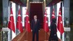 Cumhurbaşkanı Erdoğan, Cumhurbaşkanlığı Külliyesi'nde tebrikleri kabul etti (2) - ANKARA