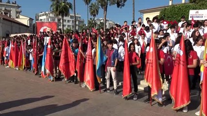 Mersin'de cumhuriyet bayramı coşkuyla kutlandı