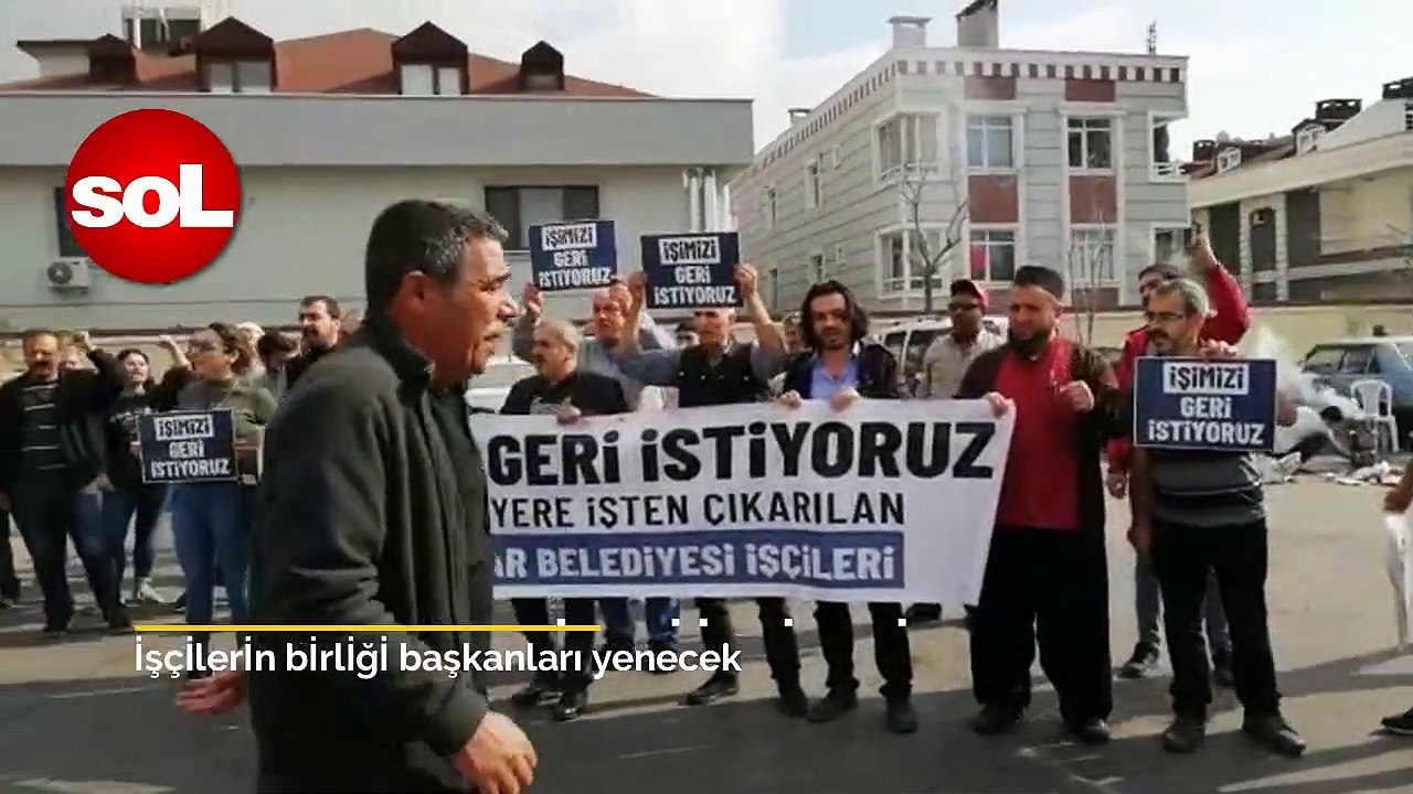 Maltepe Belediye işçileri
