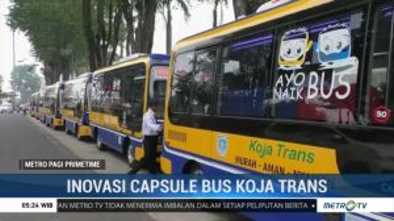 Capsule Bus Koja Trans Resmi Beroperasi di Jambi