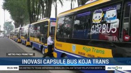 Capsule Bus Koja Trans Resmi Beroperasi di Jambi