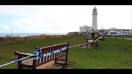 Flamborough Head Body on the Beach