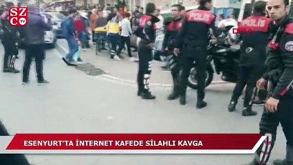 Esenyurt'ta internet kafede silahlı kavga